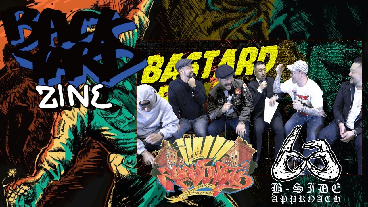 【BACK YARD ZINE #06】BAYONETS / B SIDE APPROACH「BASTARD BLUES」インタビュー前編 ”splitの話”、”YCSとSMD”、"梅川"...etc