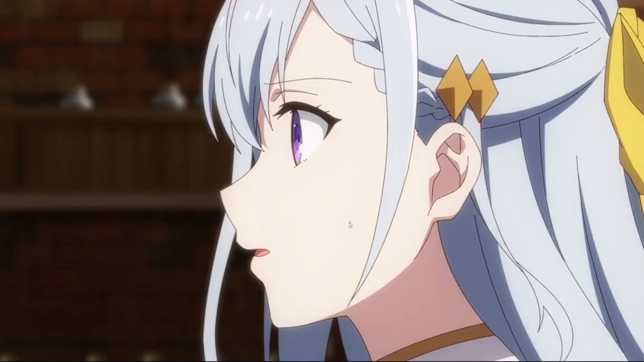 Euphyllia finds out that Princess Anisphia is an High ranked Adventurer 🔥😎 ~ 転生王女と天才令嬢の魔法革命 EP 04