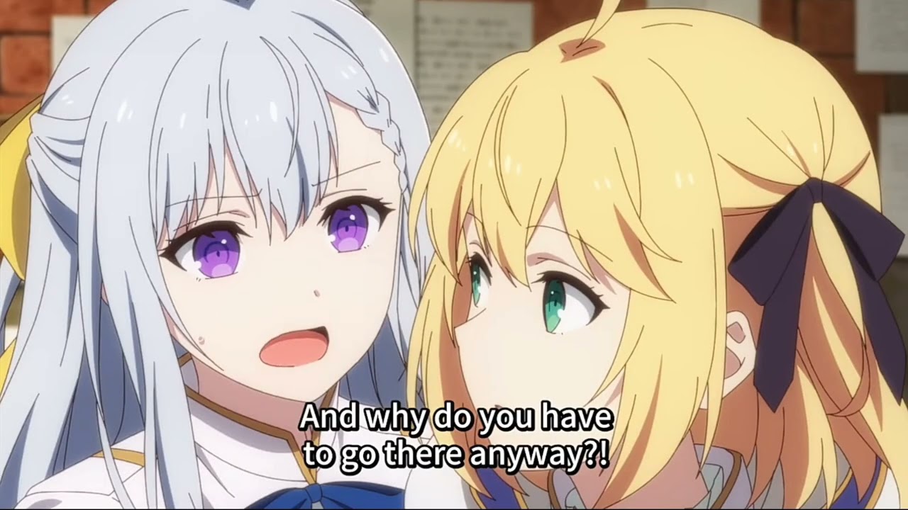 Euphyllia finds out that Princess Anisphia is an High ranked Adventurer ~ 転生王女と天才令嬢の魔法革命 Ep 4