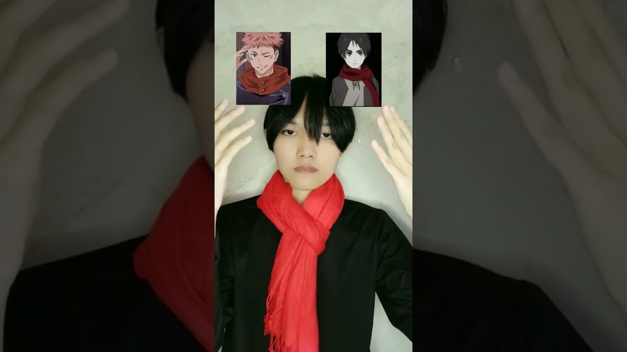 Anak Eren ma Yuji nih 🗿 #mononogatari #erenyeager #itadoriyuuji #hyomakunato