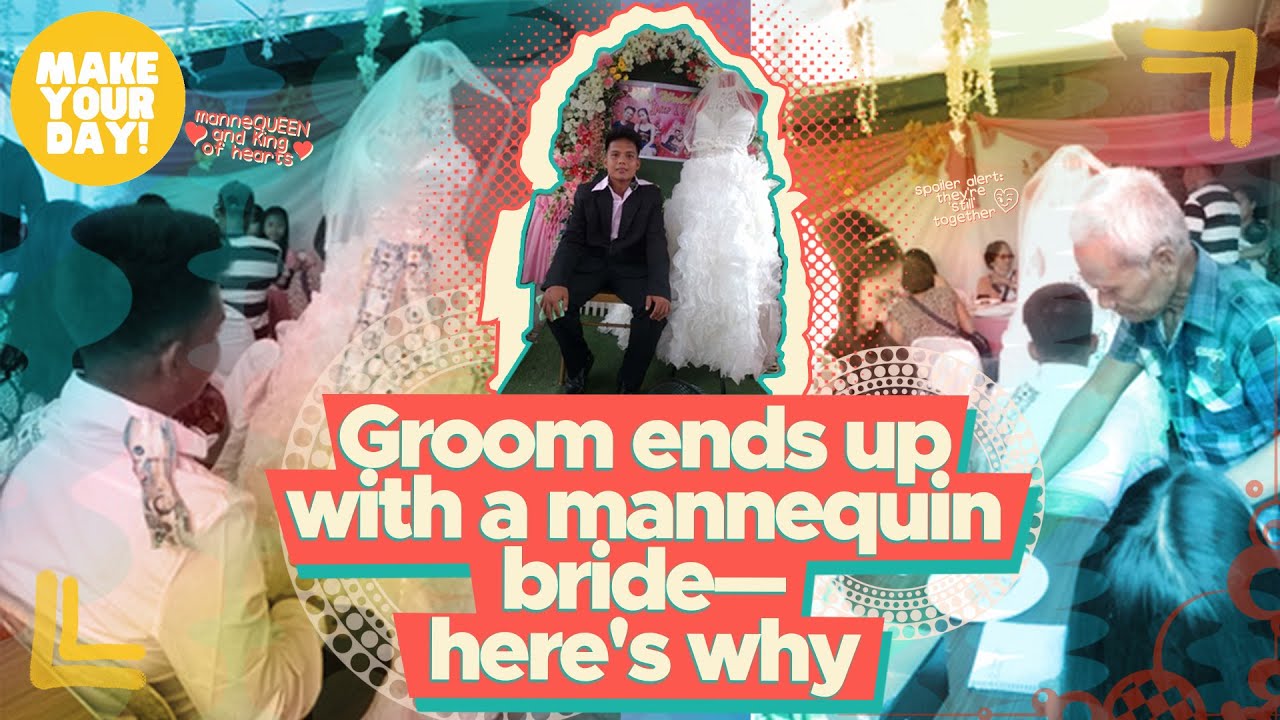 Groom ends up with a mannequin bride—here's why | Make Your Day