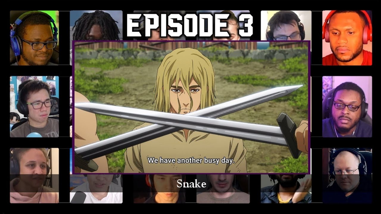 Vinland Saga Season 2 Episode 3 - Reaction Mashup ヴィンランド・サガ