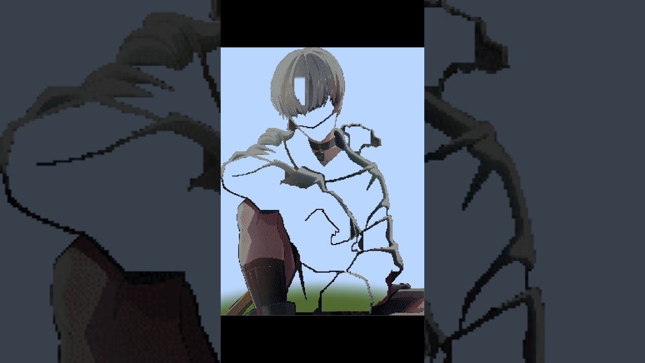 Nier: Automata Ver1.1a | 9S in Minecraft