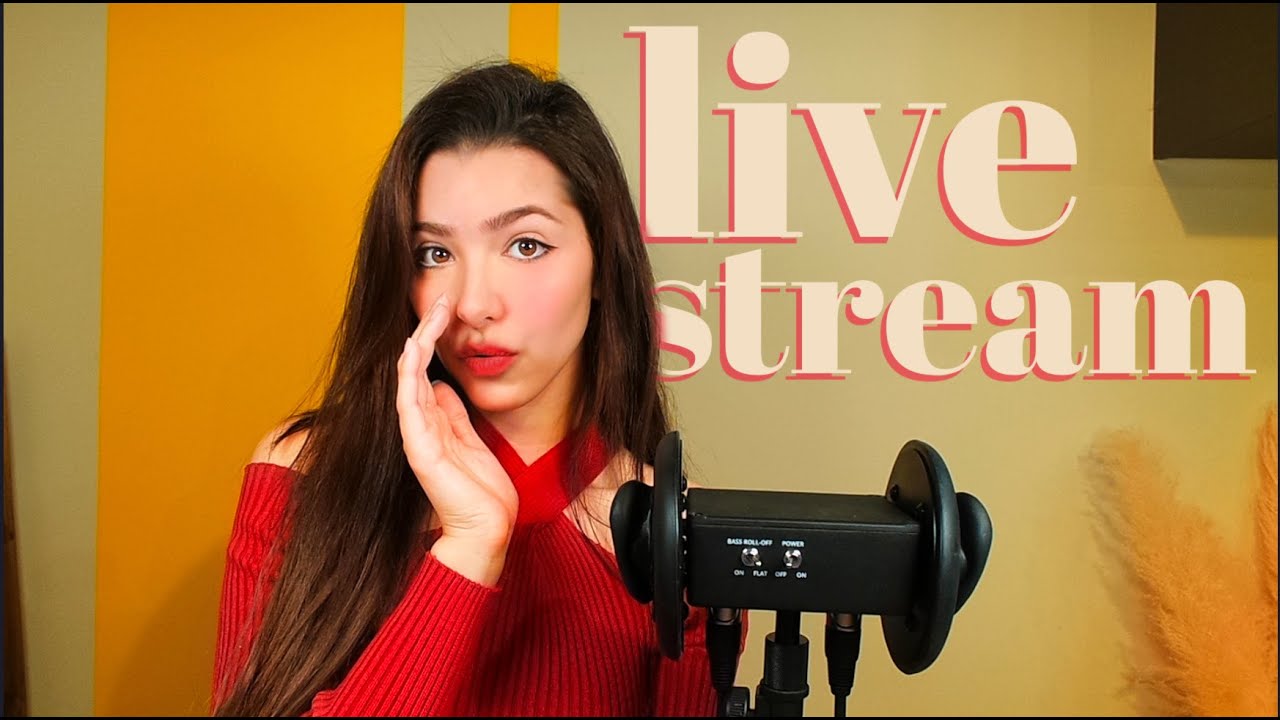 ASMR 1H with Glow! Dont be shy come join!