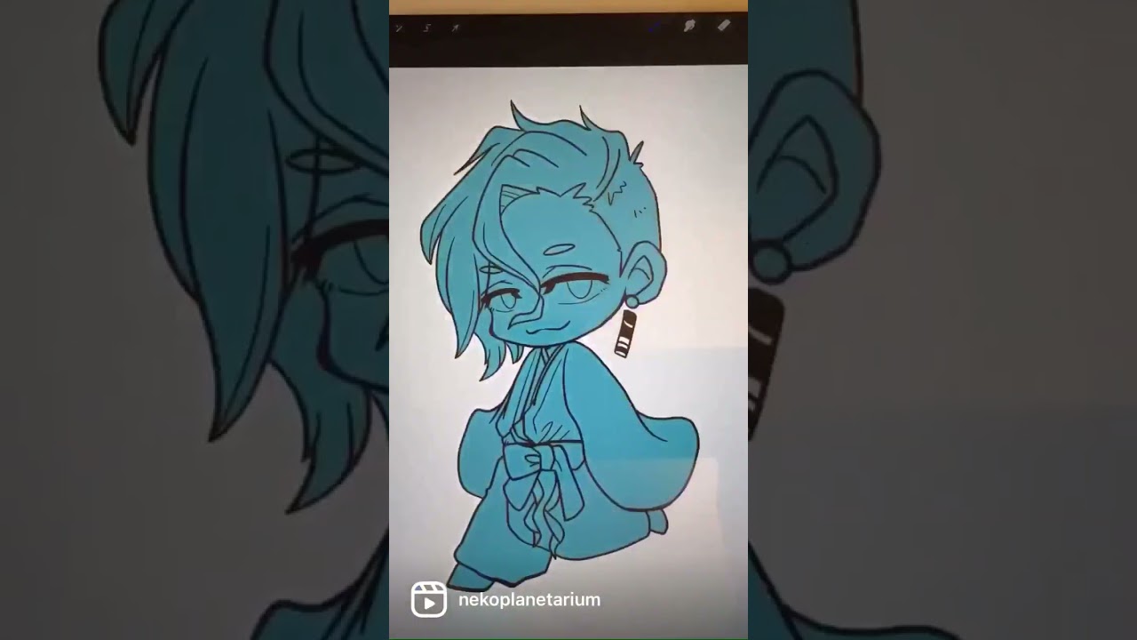 幽烟殿★描いてみた #shorts #drawing #REVENGER #リベンジャー #お絵描き #procreate