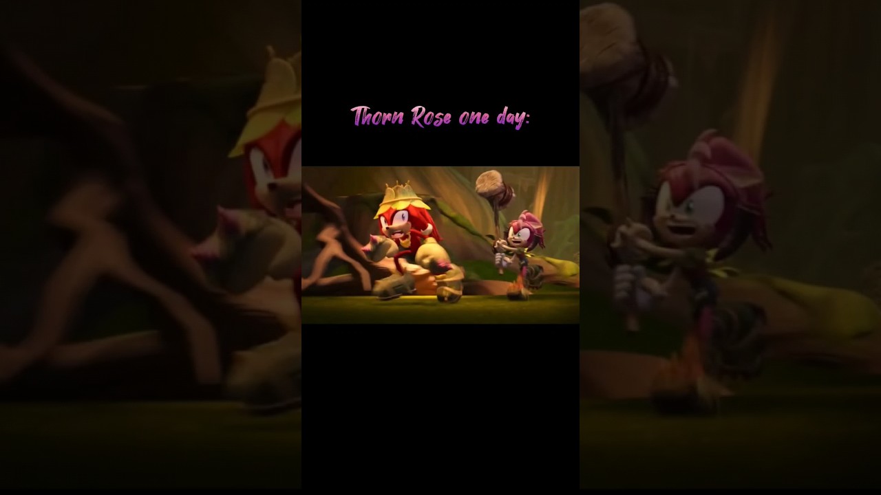 Thorn Rose snapped 😰😱| Sonic Prime #sonic #fyp #shorts #sonicthehedgehog #funny #amy #sonicprime