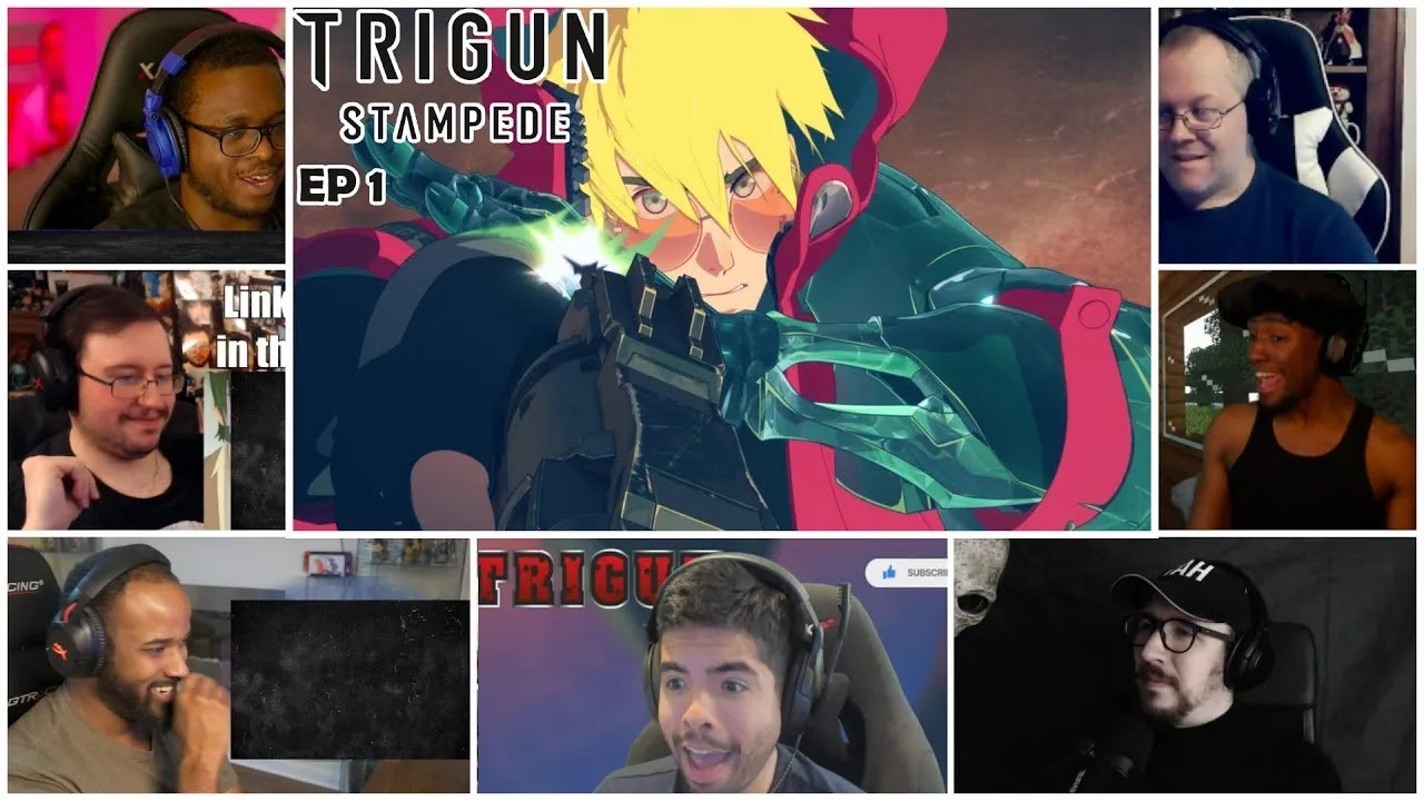 TRIGUN STAMPEDE EPISODE 1 | REACTION MASHUP