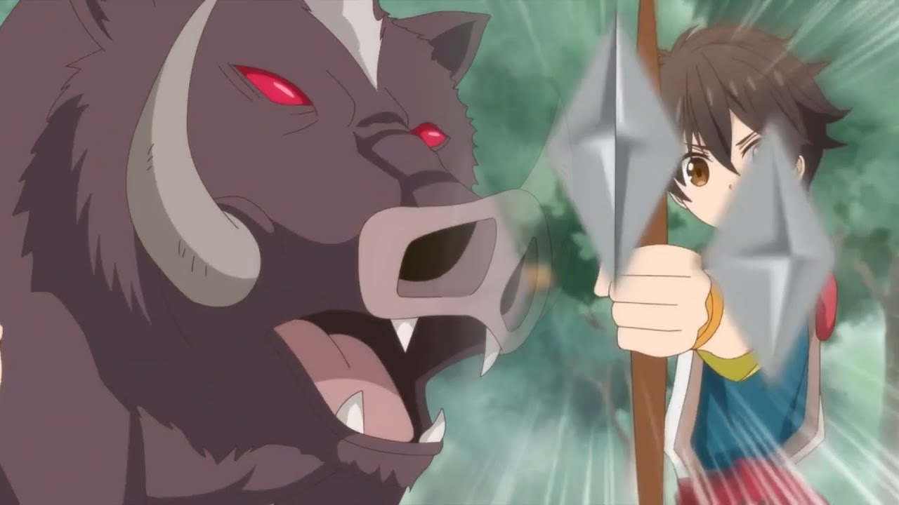11-Year-Old Kid Beats Up Ferocious Monster | Ryouma vs. Smash Boar | By the Grace of the Gods 2