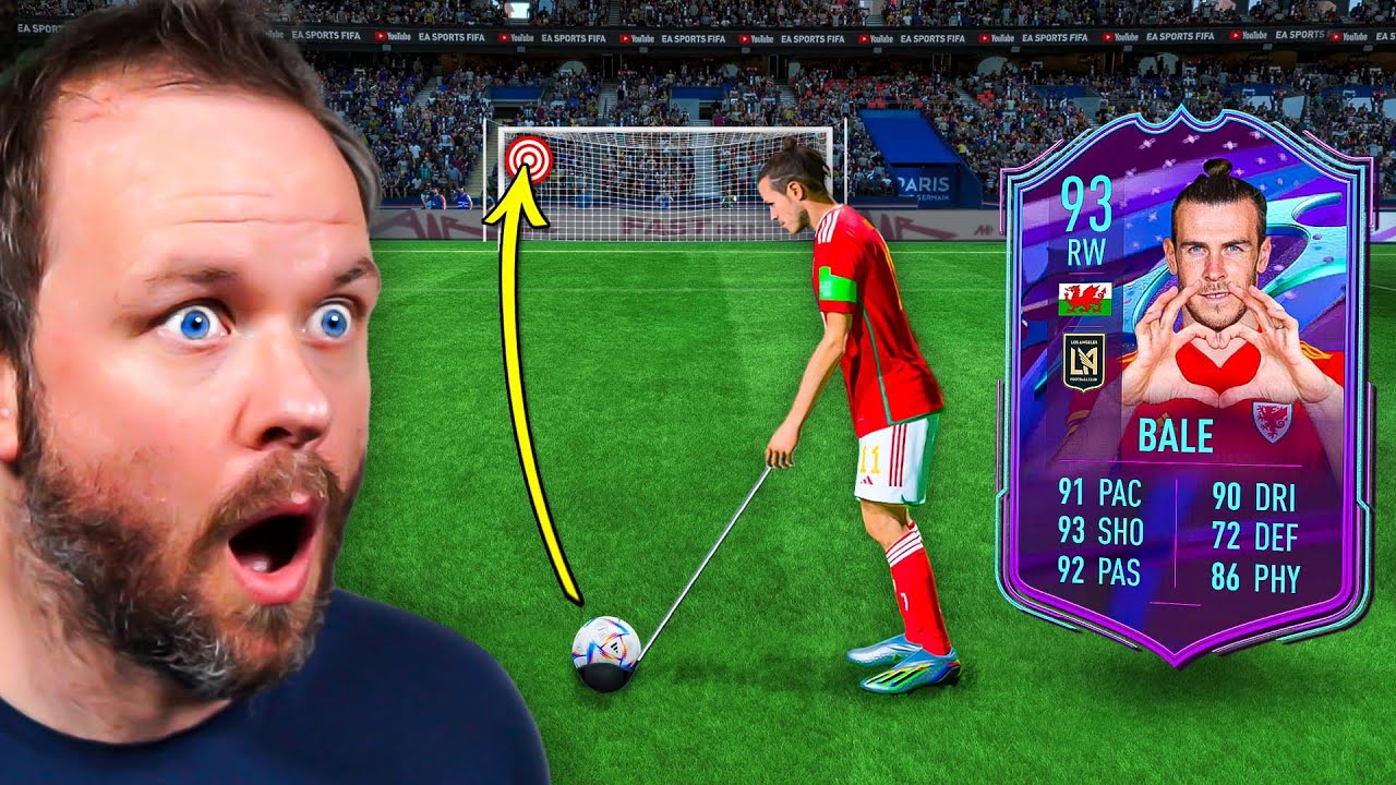 Using Bale's Last EVER Card in FIFA