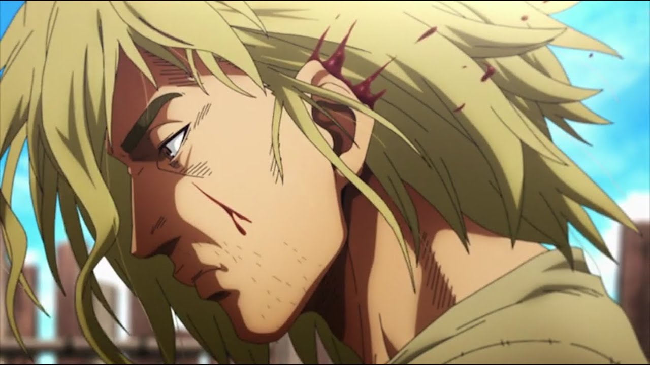 Thorfinn's Ear Got Sliced - Fox Slash Thorfinn's Body  | Vinland Saga Season 2 Episode 3