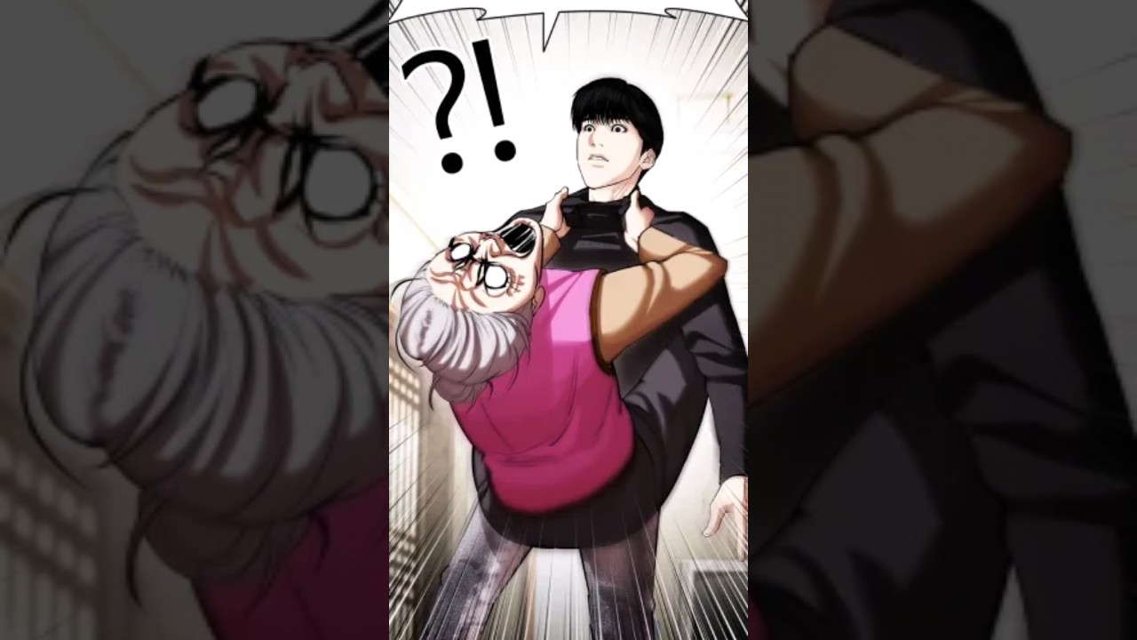 Daniel Park with his grandmother ⚔️ | #lookism #lookismedit #gunpark #manhwa #manhwaedit