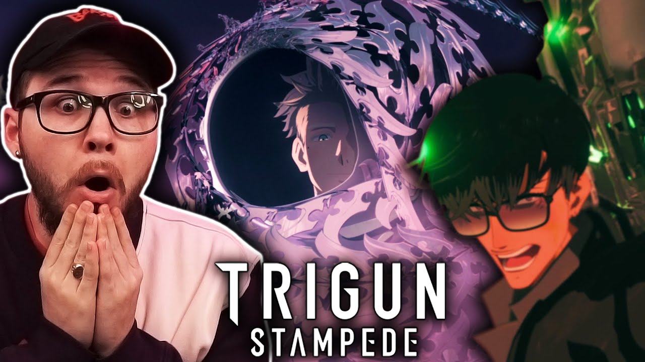 KNIVES and CROSS MAN! Trigun Stampede Episode 3-4 Reaction