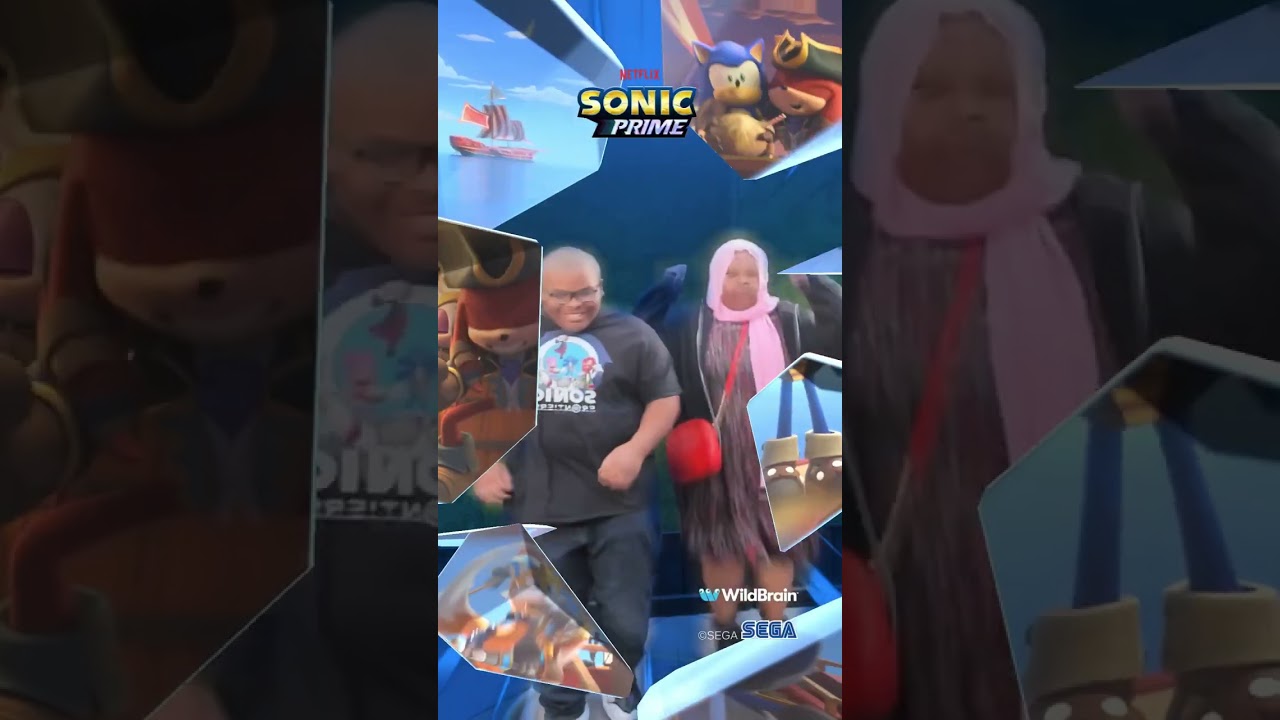 We Love Sonic! #sonic #prime #netflix #supersonic #tails #knuckles #amy #eggman #shatterverse