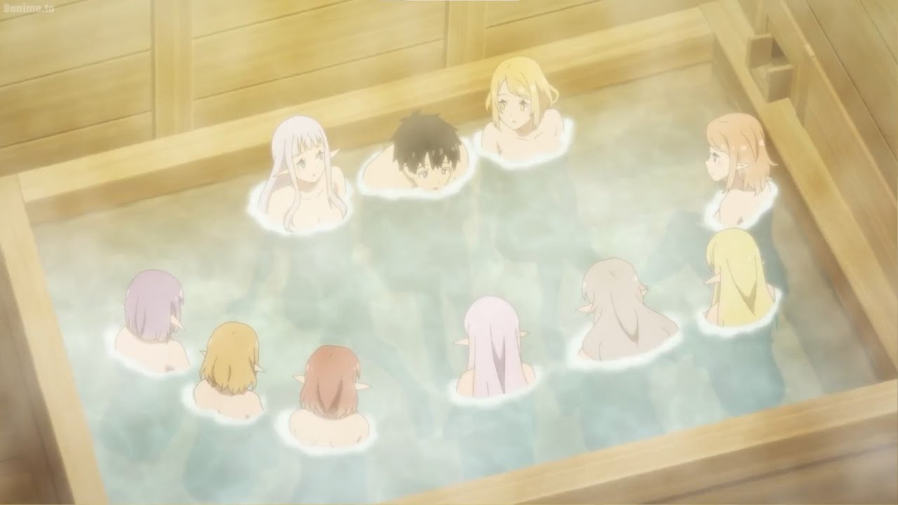 Hiraku mixed bath completed[Farming Life in Another World]
