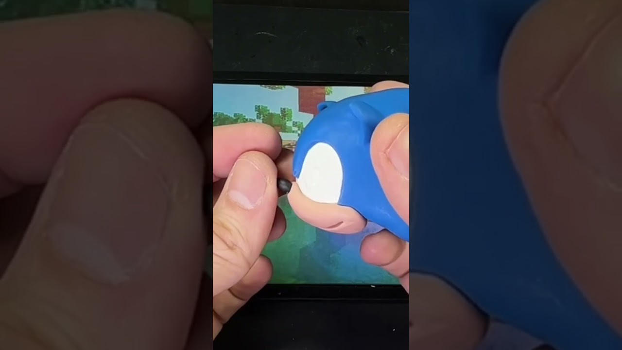 Working on a Sonic Prime Sculpture! (Face Details) #sonicthehedgehog #clayart #polymerclayfigure