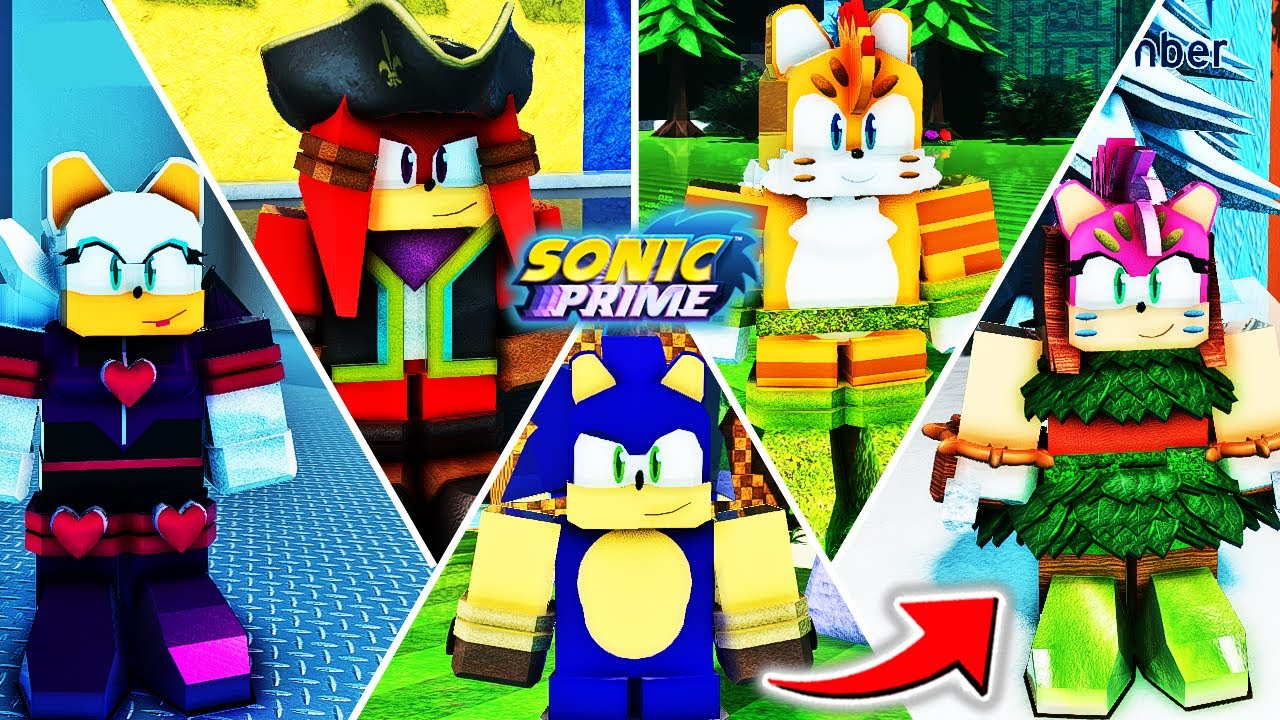 COMO DESBLOQUEAR OS 17 NOVOS PERSONAGENS DO SONIC PRIME! {SONIC Resistance RP} (ATUALIZAÇÃO)