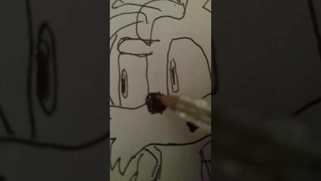 desenhando Sonic prime com talis check #sonicprime #talis #ninetail