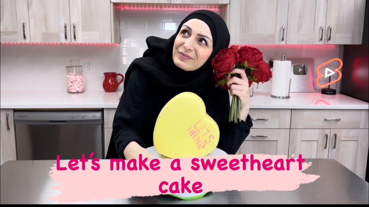 Welcome to my new studio!!! Let’s make a sweetheart cake 🥰🥰