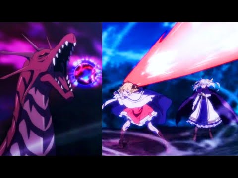 Anis and Euphie VS Dragon - Magical Revolution of the Reincarnated Princess Episode 5