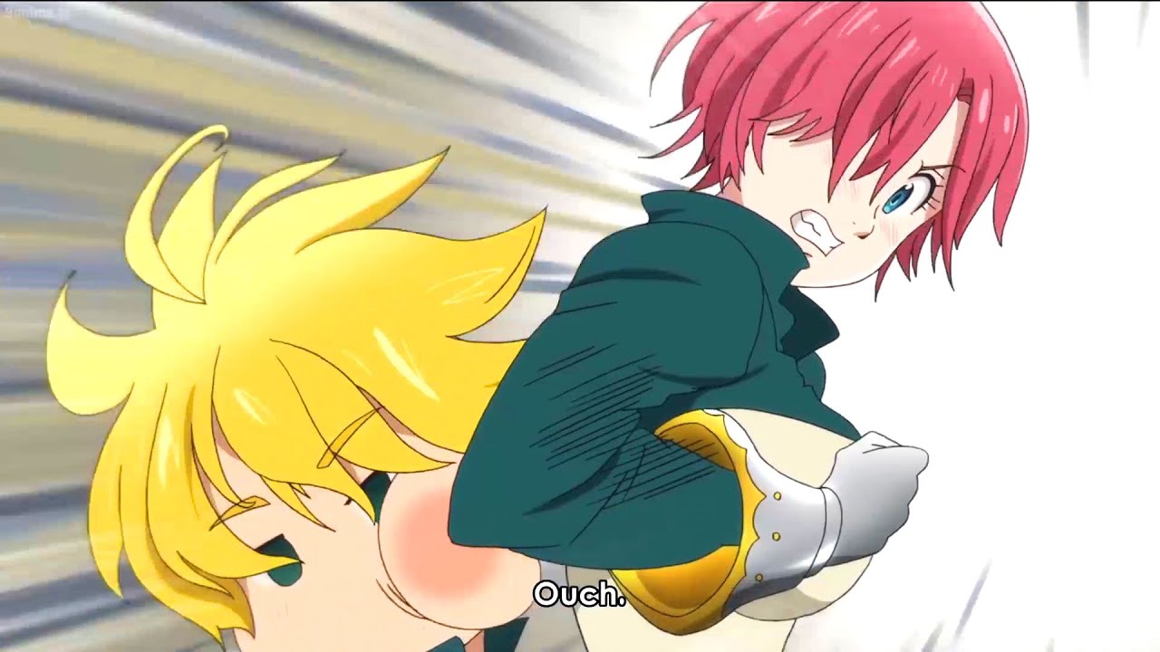 七つの大罪 憤怒の審判 | Meliodas decided to go through the harsh test to get her strength back