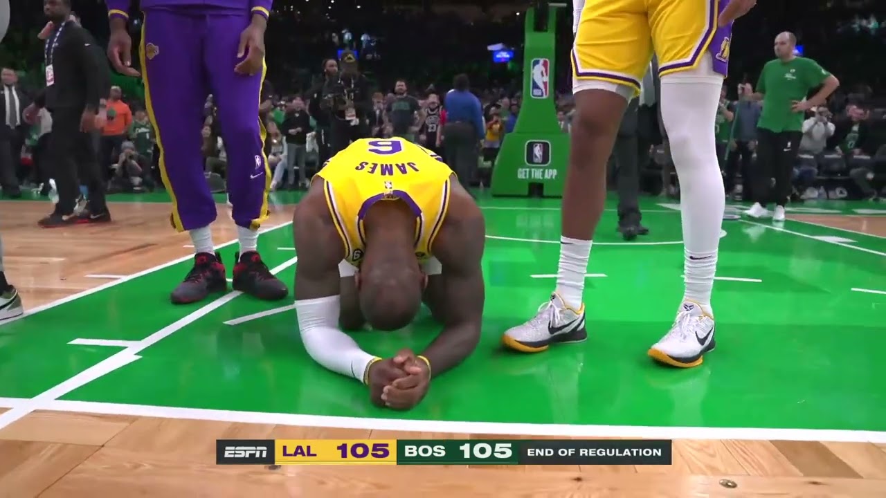 LeBron was FURIOUS at this missed call 😳