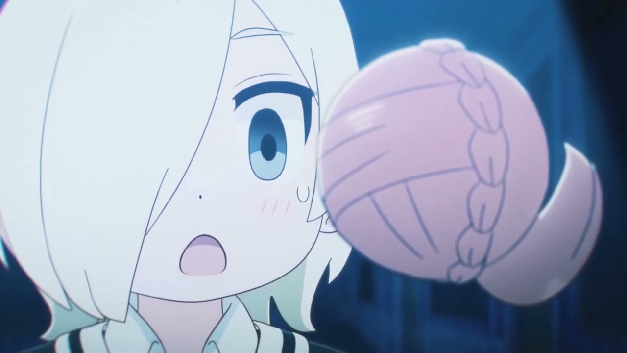 ポム玉に興味深々な果林さん