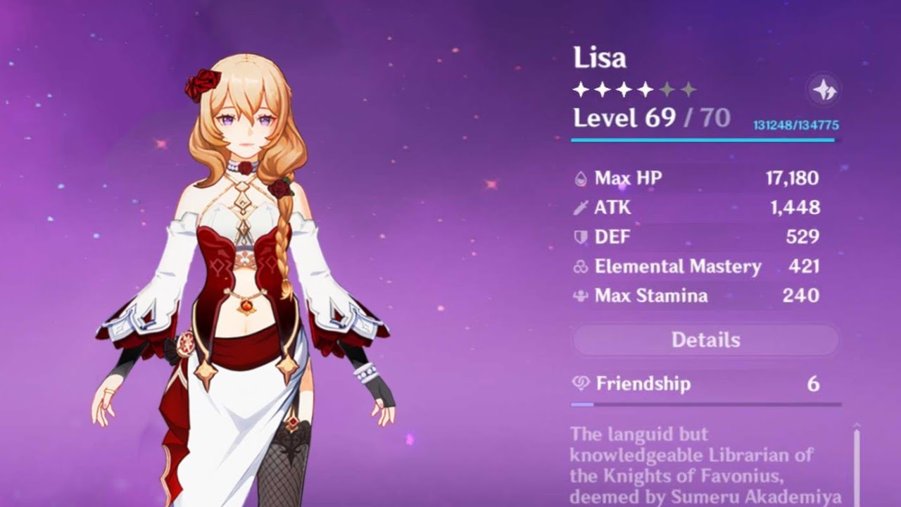 Lisa... but She Never Left Sumeru