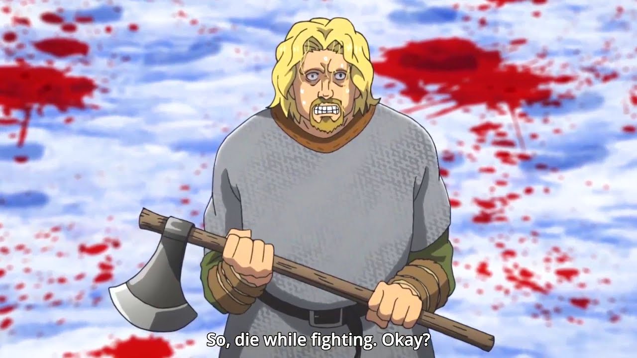 ヴィンランド・サガ SEASON2 || Thorfinn rushes in and challenges Thorkell to a duel with Askeladd
