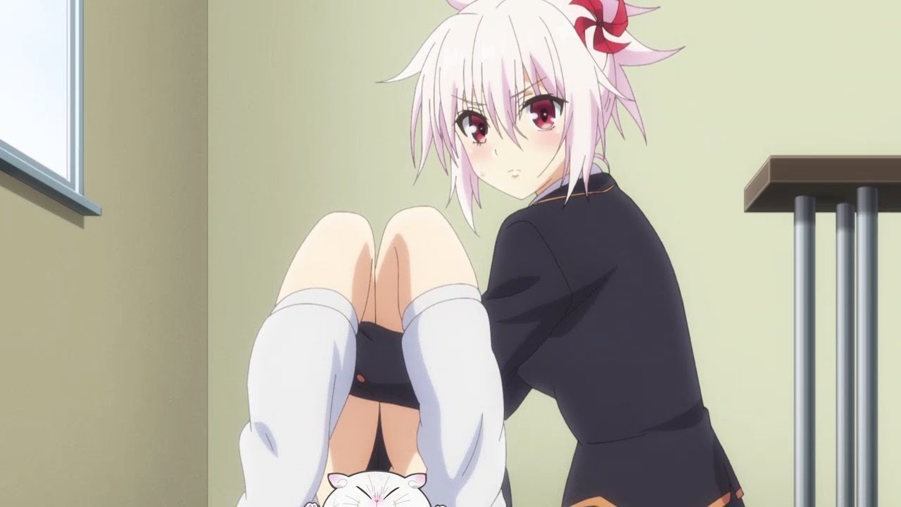 Yayoi Toba fell and was saved Ep 4 Ayakashi Triangle  あやかしトライアングル