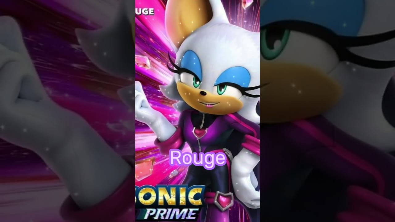 All sonic prime characters 💜❤️💛💙