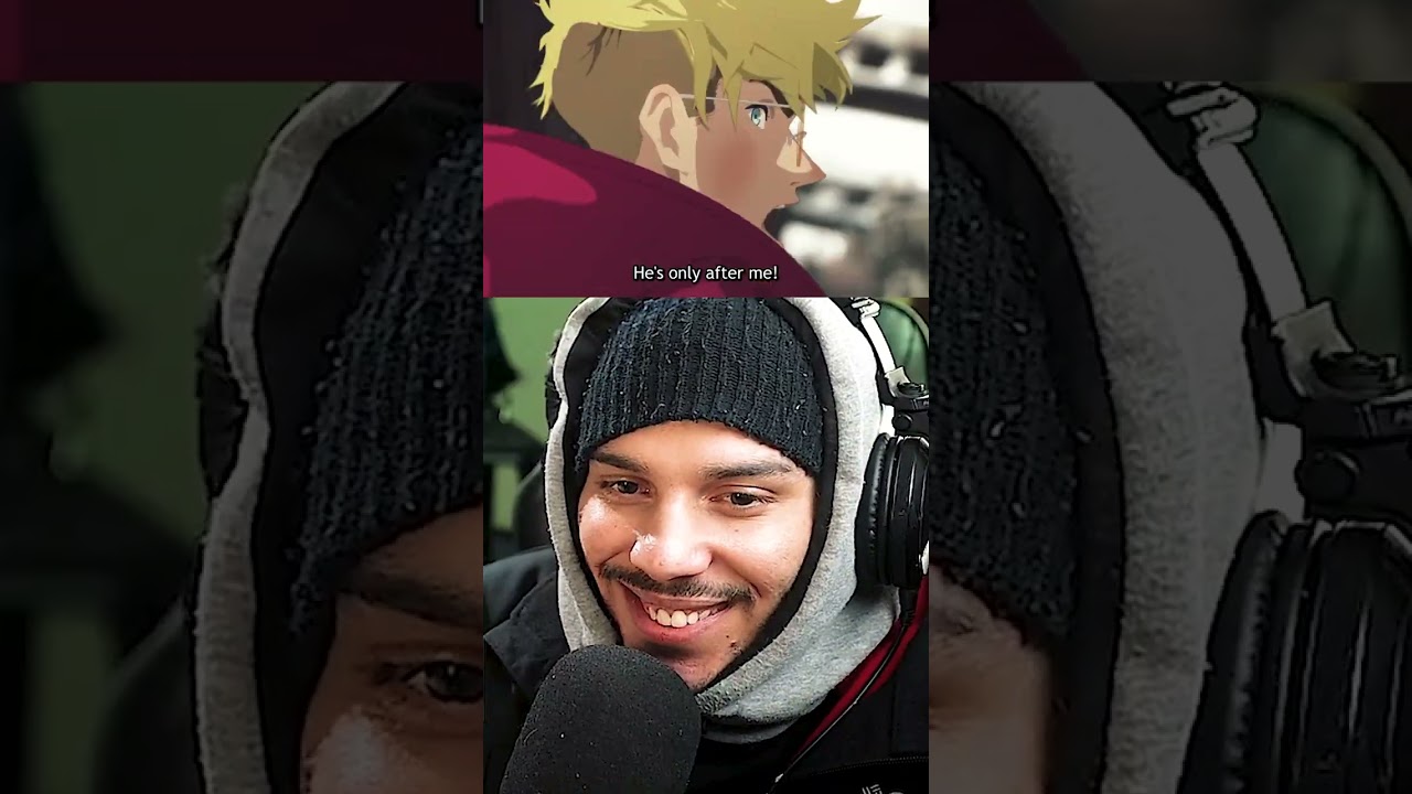 Trigun Stampede Episode 5 REACTION SHORT | Vash & WolfWood Action Scene !