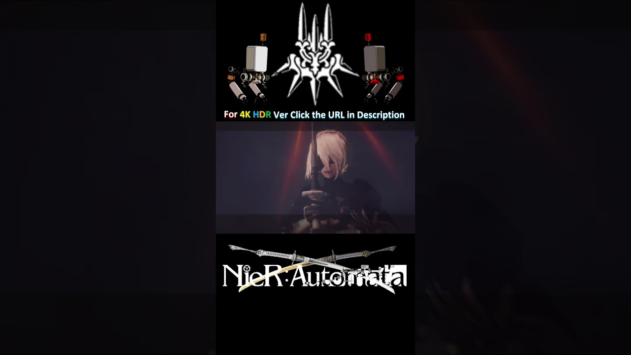 9S vs Eve - NieR:Automata Ver1.1a Famous Scene & Famous Quote