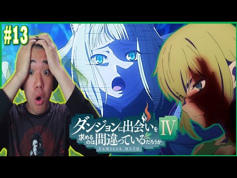 "WTF!! HARUHIME NOOOOO!!!" | DanMachi Season 4 Episode 13 REACTION [ダンまち 4期 13話 海外の反応]