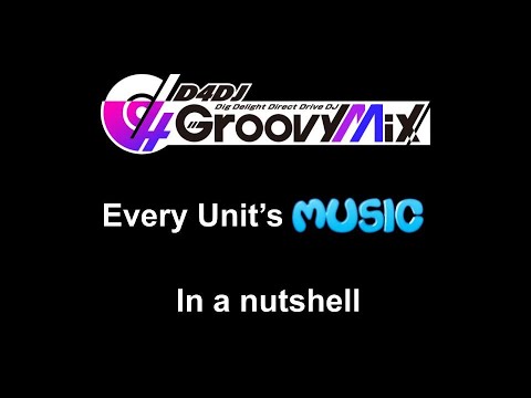 EVERY D4DJ unit's music in a nutshell.