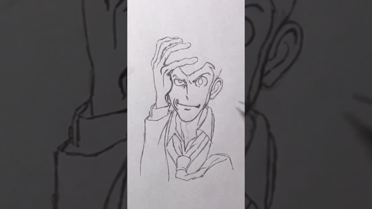 ルパン三世を描いてみた