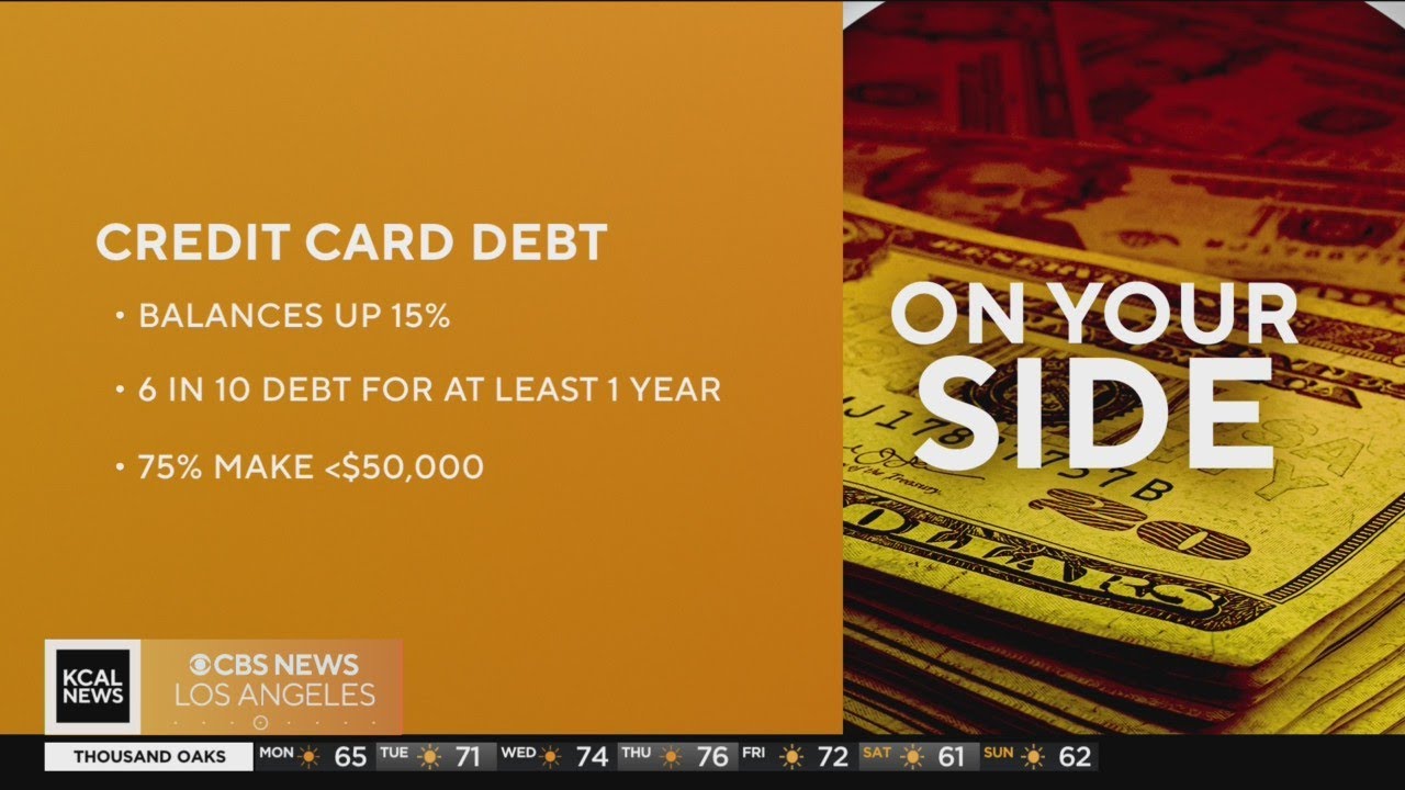 On Your Side: Credit card debt and high interest rates