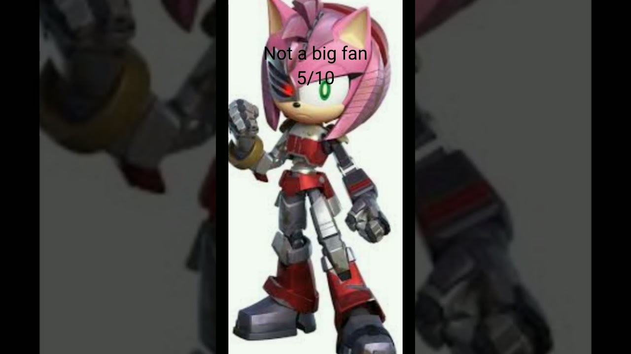 Rating sonic prime characters (cringe and idk 😶)