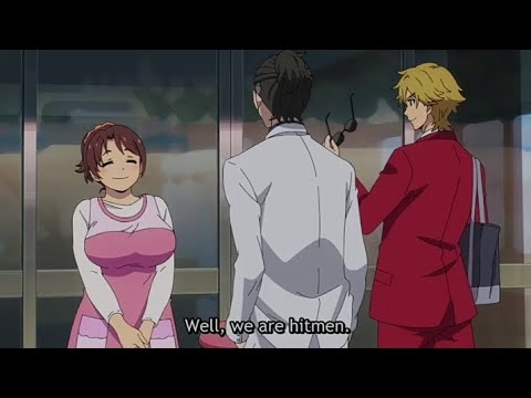 Miri goes to daycare | Buddy daddies | Episode 4 | Anime moments