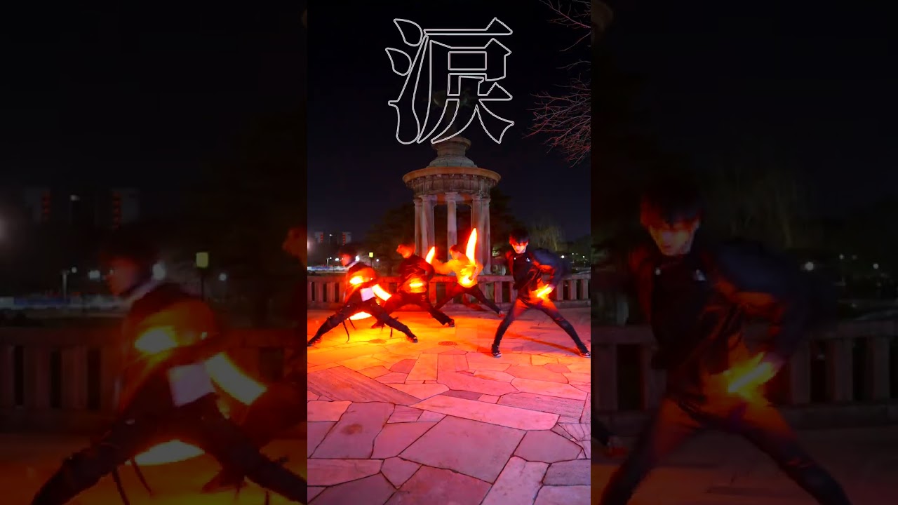 【東京リベンジャーズ2期楽しみ！】誰でも知ってるOPで4人サイリウムパフォーマンス！【Official髭男dism - Cry Baby】