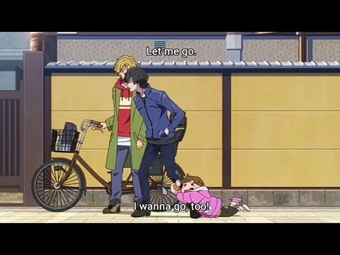 I want to go to your job Papa | Buddy daddies| episode 5 | Anime moments