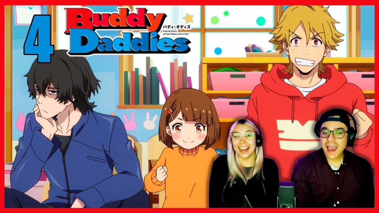 DIA DE GUARDERIA!😋| Buddy Daddies | CAP 4 | REACCIÓN
