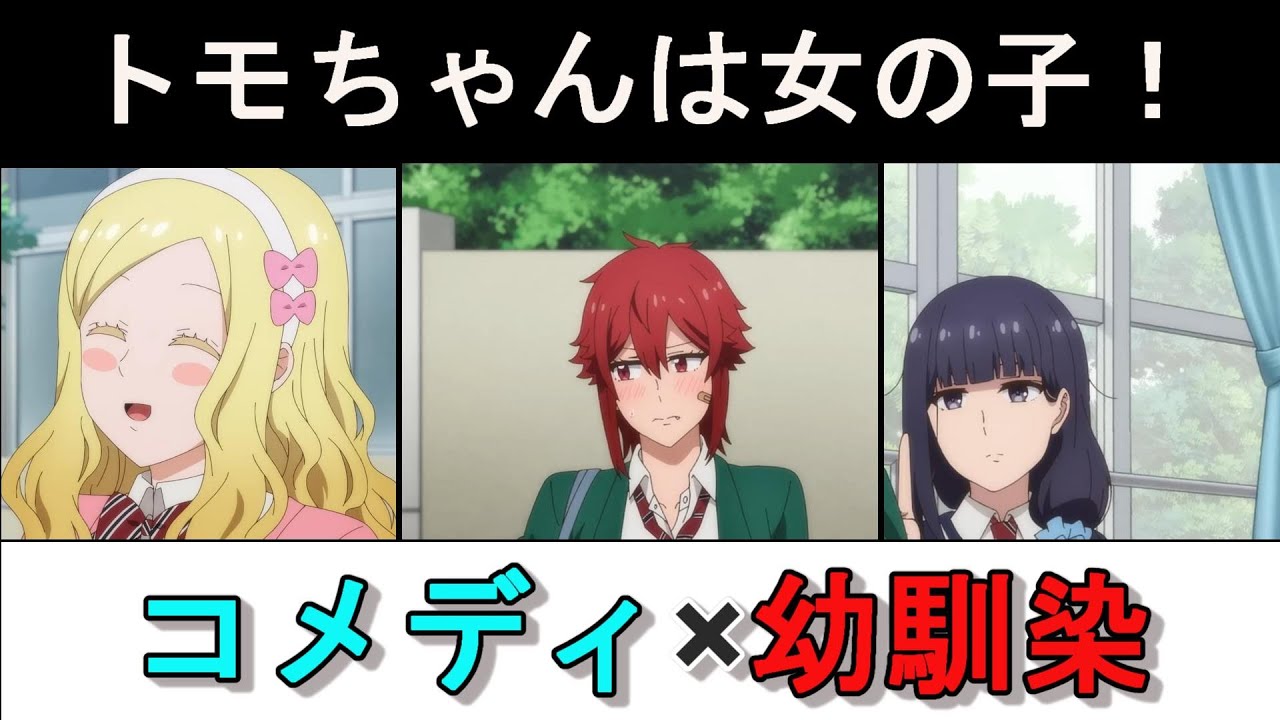 【おすすめ！アニメ】ラブコメの皮を被ったコメディ作品！？「トモちゃんは女の子！」６話