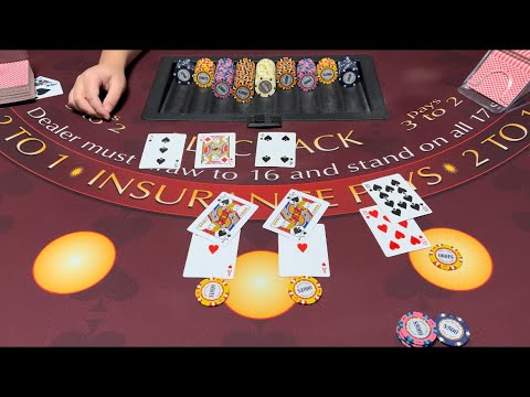 Blackjack | $25,000 Buy In | AMAZING HIGH ROLLER SESSION! LUCKY CARD STREAK FOR MASSIVE $60,000 WIN!
