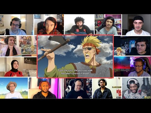 Vinland Saga Season 2 Episode 5 Reaction Mashup - ヴィンランドサガ 2期 5話 リアクション