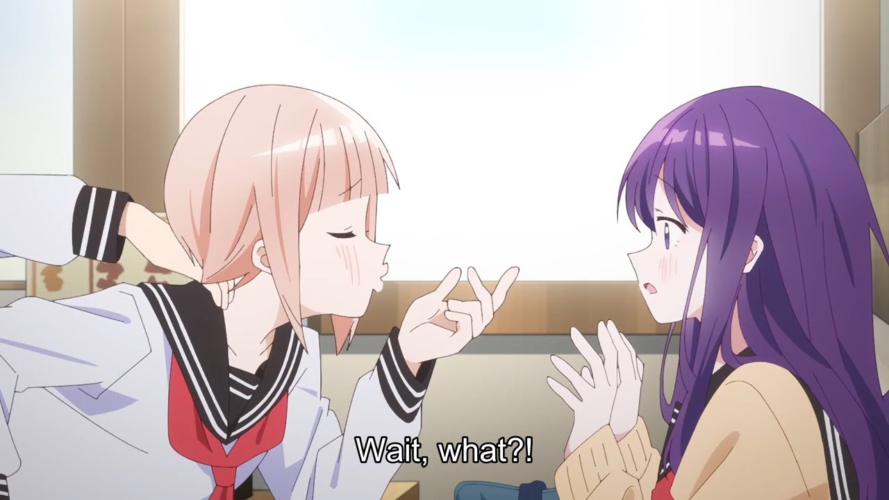 Tamao Taira asks if Nagisa has kissed Junta? Ep 6 Kubo Won't Let Me Be Invisible 久保さんは僕を許さない