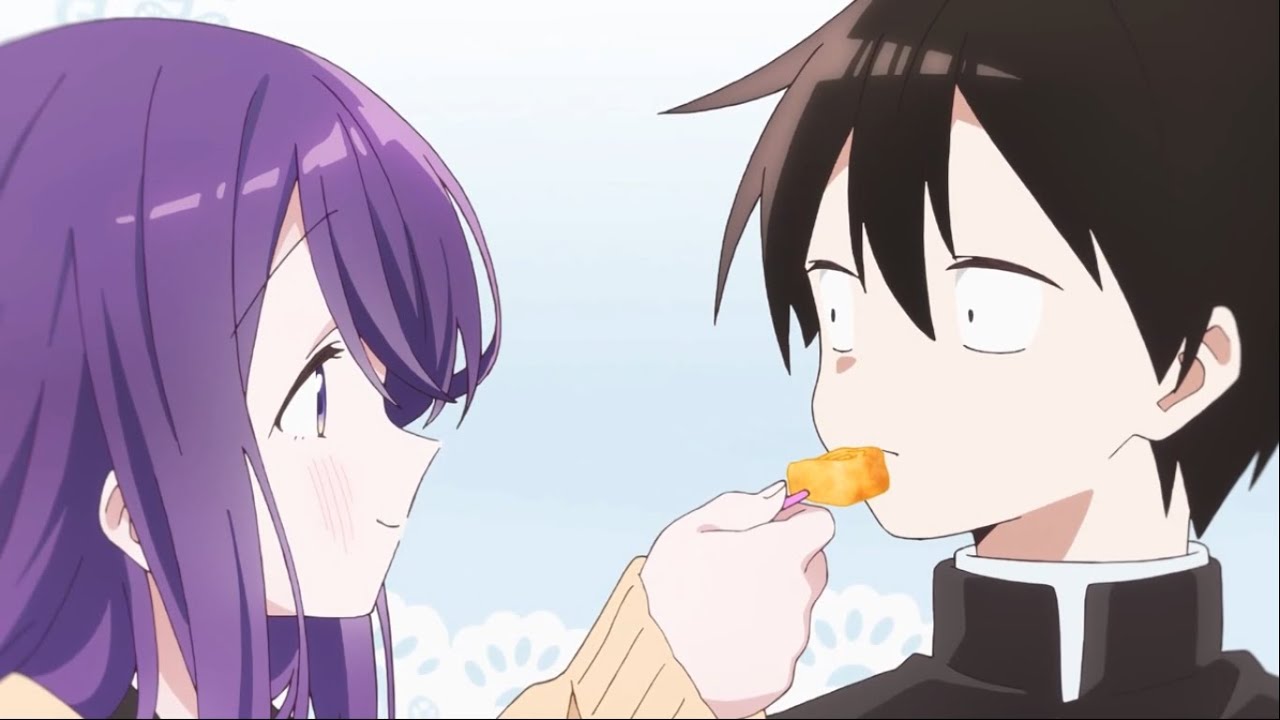 Shiraishi and Kubo are having Lunch Date at School