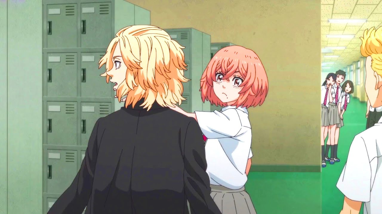 東京リベンジャーズ  !![ 最高の瞬間 ]ヒナタはタケミチに学校を休むように頼んだマイキーを平手打ちした