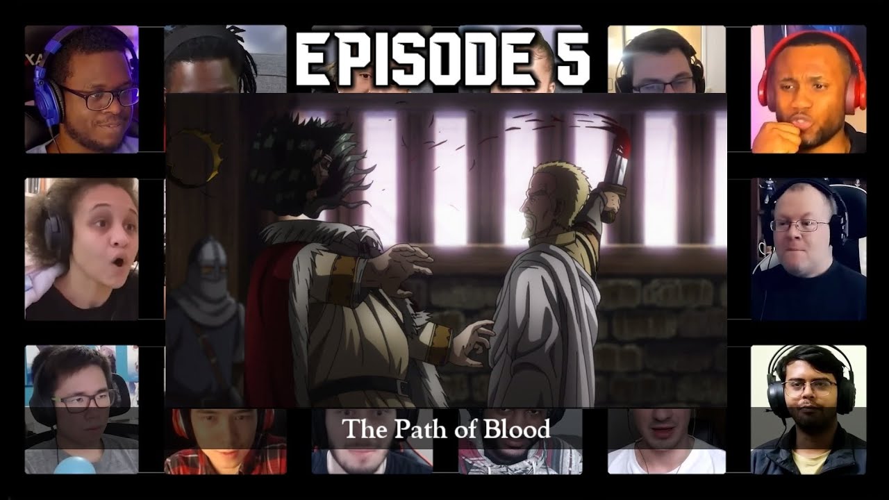 Vinland Saga Season 2 Episode 5 - Reaction Mashup ヴィンランド・サガ