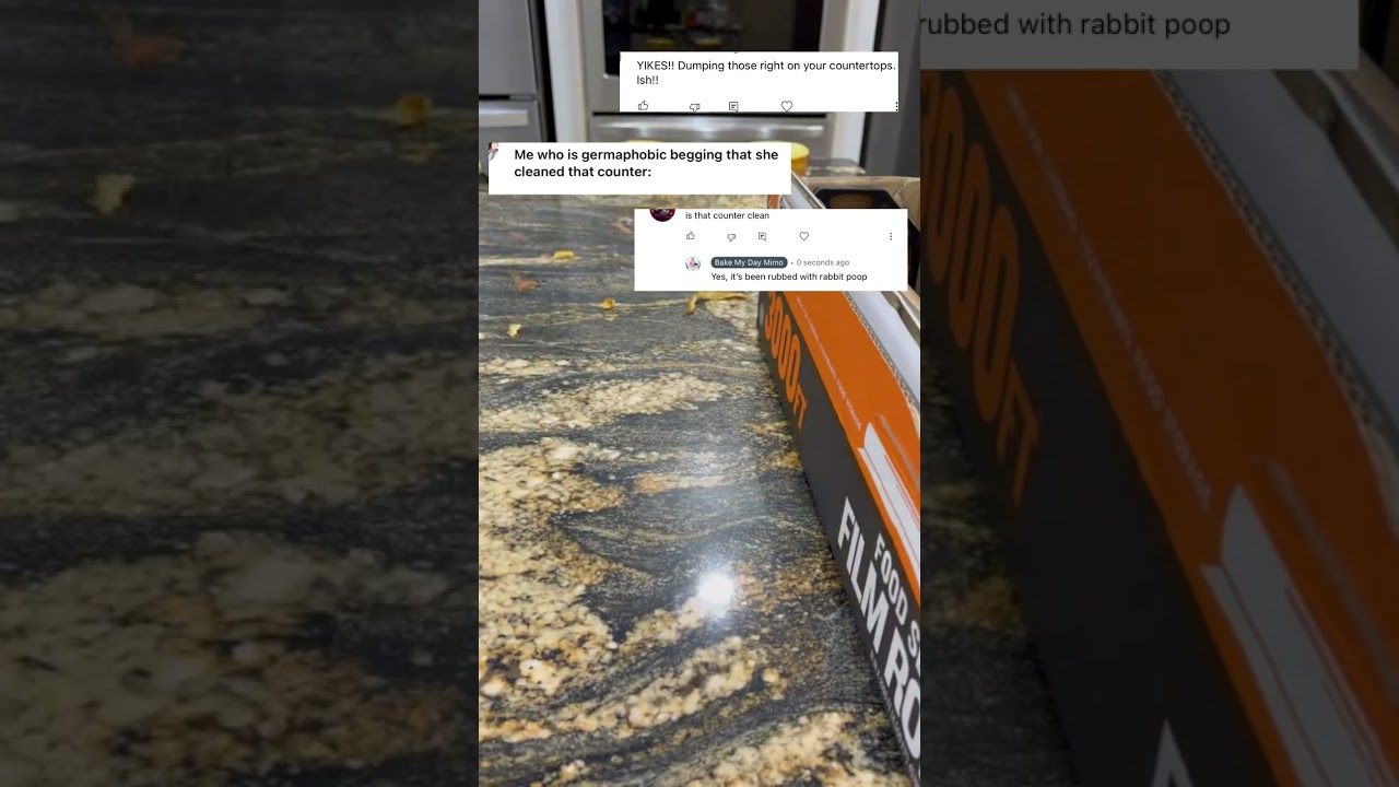 No more “is it clean” comments 😂😂