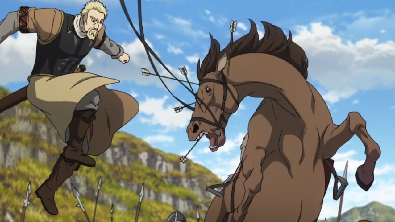 【ヴィンランド・サガ 】-【Vinland Saga】_トールケルはクヌートを人質にとり、デンマーク軍の本隊を追う。_  Askeladd VS Thorkell .#6